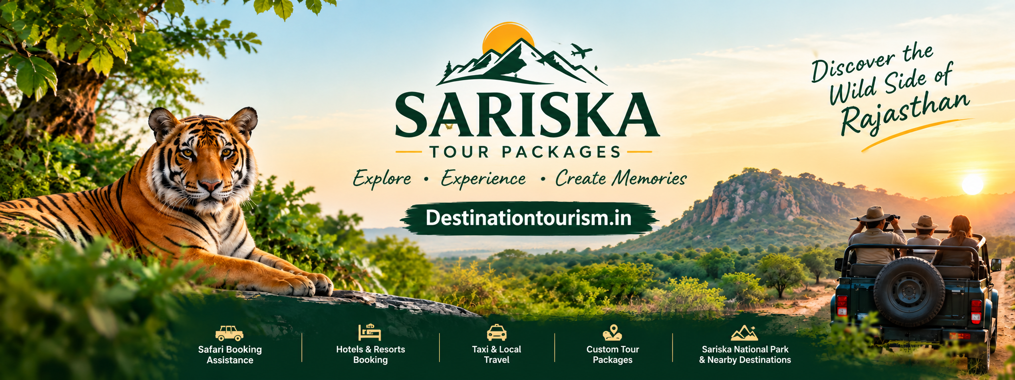 Sariska Tour Packages Banner